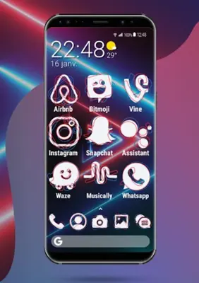 Apolo Jojol - Theme, Icon pack android App screenshot 1